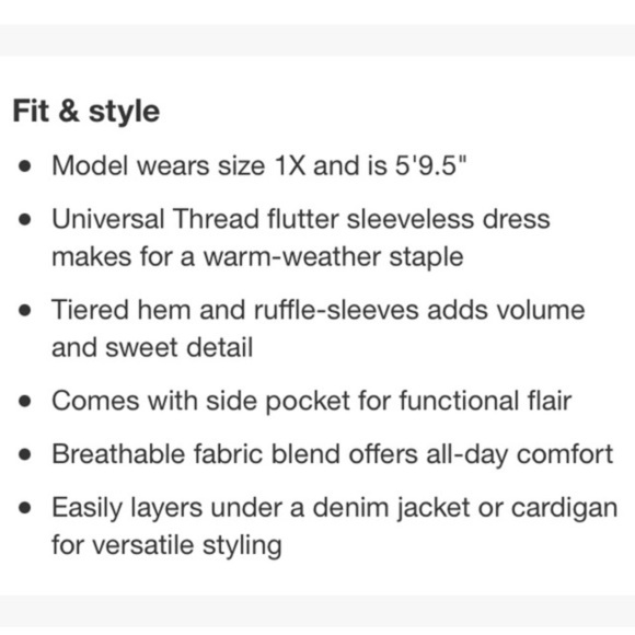 Universal Thread Women's Flutter Sleeveless Short Dress - Green‎ - Picture 11 of 13